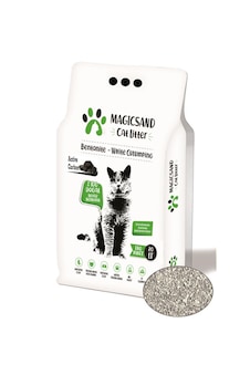 Magicsand Cat Litter Active Carbon Bentonit Kedi Kumu 20 L
